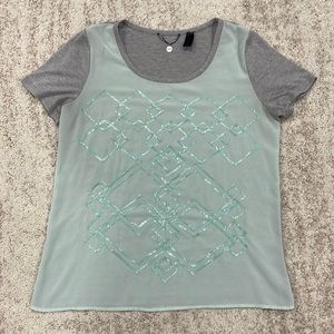 Sequence teal BKE shirt